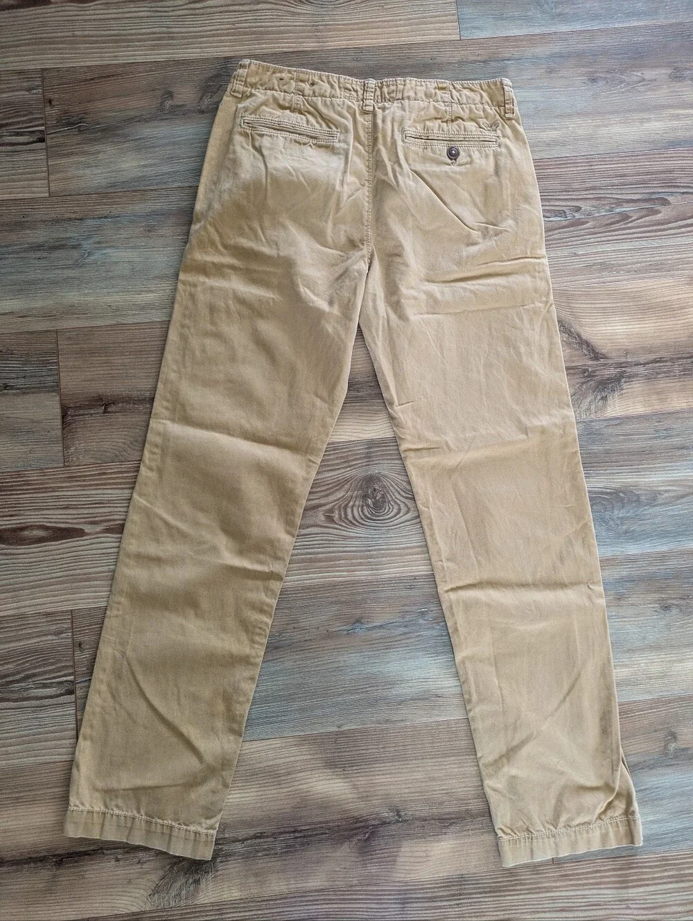 American Eagle Outfitters Original Straight Khaki Tan Chino Pants Men's 30 x 34